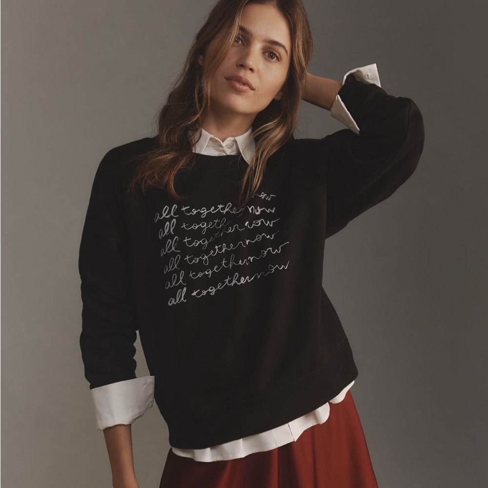 Anthropologie Beatles Sweatshirt